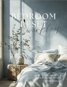 Bedroom Reset Workbook ©Michelle Ogundehin/Home Therapy™